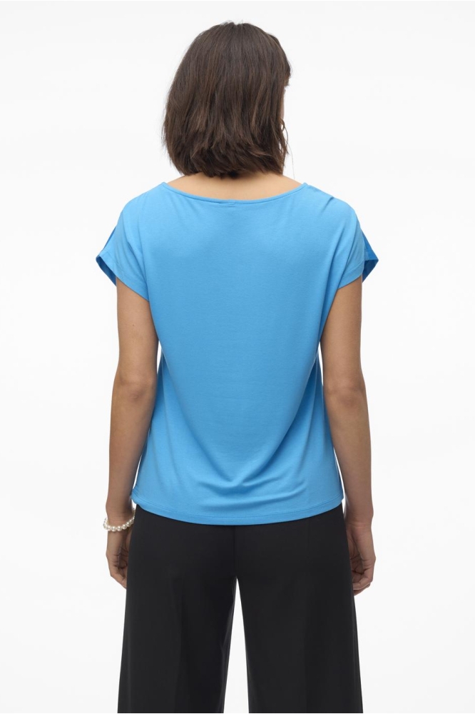 VMMERLE MIX TOP WVN GA NOOS 10305151 IBIZA BLUE